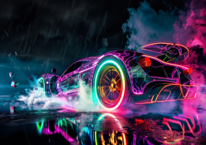 Super Cars Neon Nights - SCNN00105