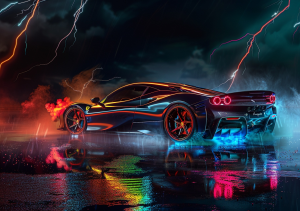 Super Cars Neon Nights - SCNN00136