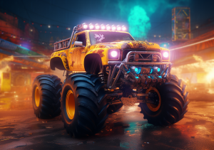 Monster Trucks Gamez - HRG00024