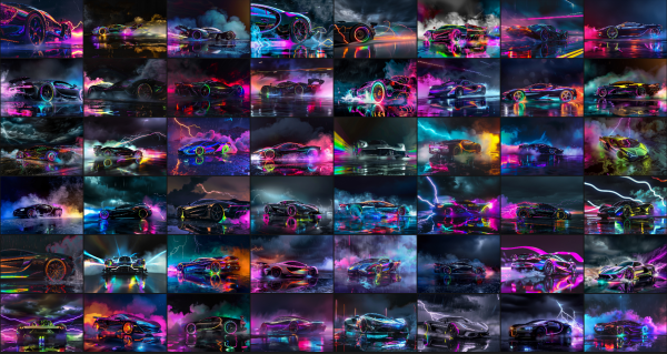 Super Cars Neon Nights - SCNN00094 - Image 2