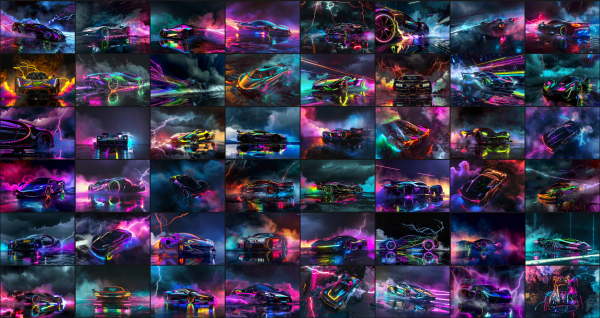 Super Cars Neon Nights - SCNN00094 - Image 5