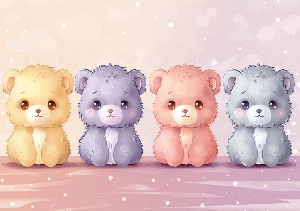 Nursery Wall Art Cartoon Animals - NWACA00013