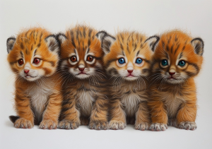 Nursery Wall Art Cartoon Animals - NWARA00007