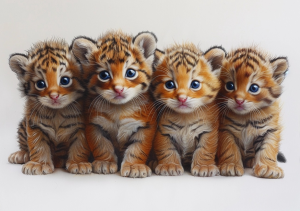 Nursery Wall Art Cartoon Animals - NWARA00017