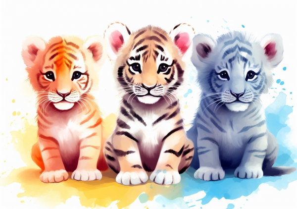 Nursery Wall Art Real Animals - Saver 4 Pack#2 - Image 4