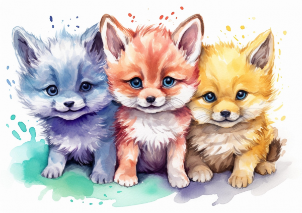 Nursery Wall Art Real Animals - Saver 4 Pack#3 - Image 4
