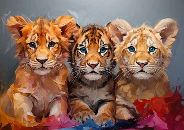 Nursery Wall Art Real Animals - Saver 4 Pack#4 - Image 4