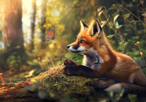 Red Fox forest - RFF00027