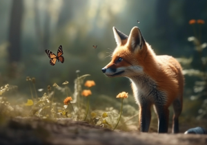 Red Fox forest - RFF00029