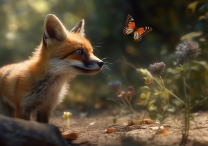 Red Fox forest - RFF00031