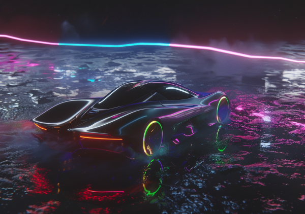 Super Cars Neon Nights - Saver 6 Pack #2 - Image 5