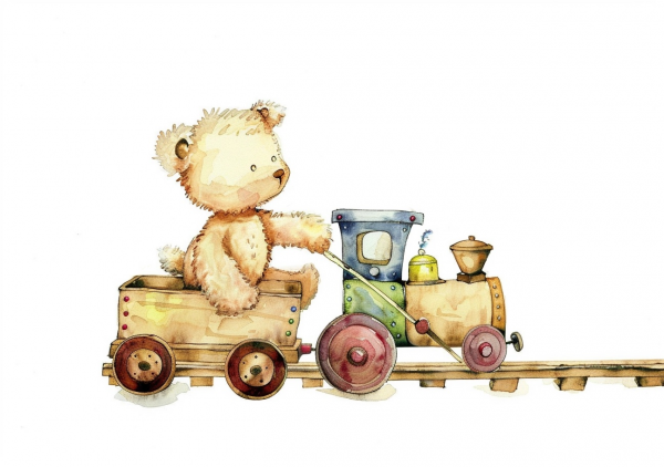 Teddy's Toy Train - TTT00004