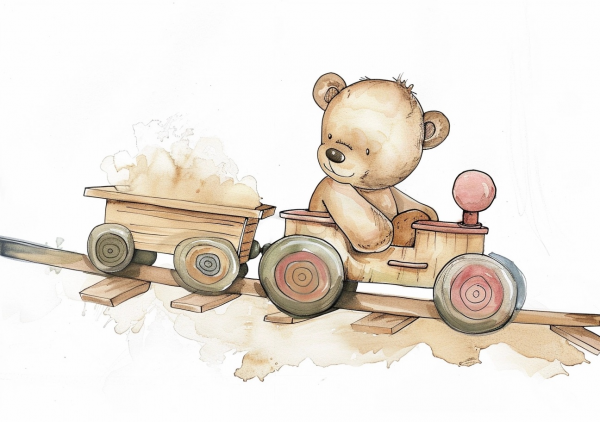 Teddy's Toy Train - TTT00008