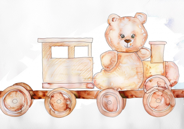 Teddy's Toy Train - TTT00009