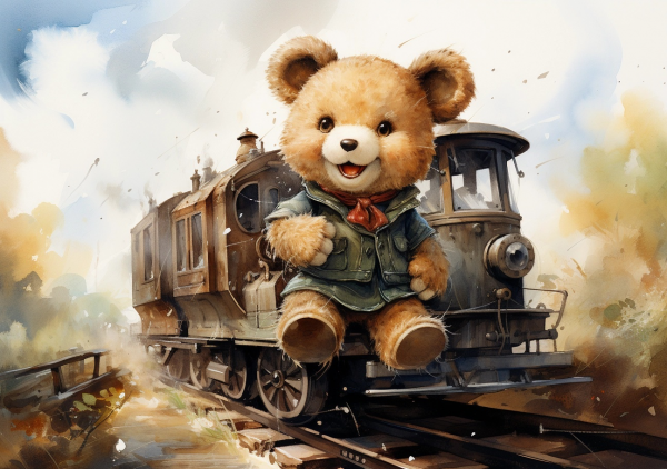 Teddy's Toy Train - Saver 4 Pack#2