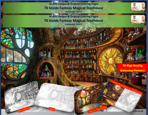 70 Inside Magical Fantasy Treehouse Landscape