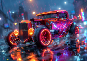 Hot Rod Neon Nights - HRNN00170