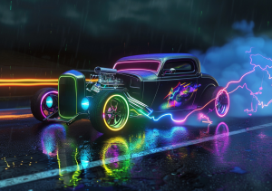 Hot Rod Neon Nights - HRNN00190