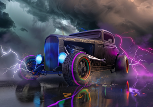 Hot Rod Neon Nights - HRNN00191