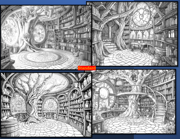 70 Inside Magical Fantasy Treehouse Landscape - Image 3