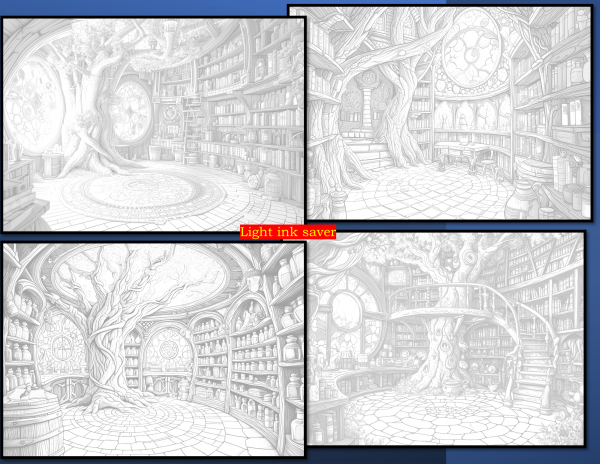 70 Inside Magical Fantasy Treehouse Landscape - Image 6