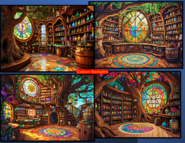 70 Inside Magical Fantasy Treehouse Landscape - Image 8