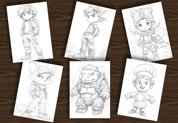 150 Cartoon Characters - Image 2