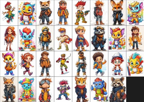 150 Cartoon Characters - Image 7