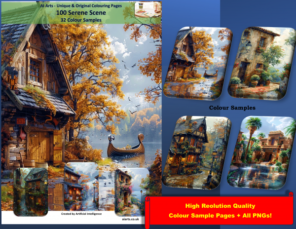 100 Serene Scene - Image 6
