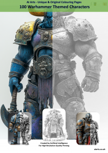 100 Warhammer Themed Characters - 3D