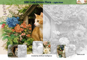100 Cute Kitten Flora